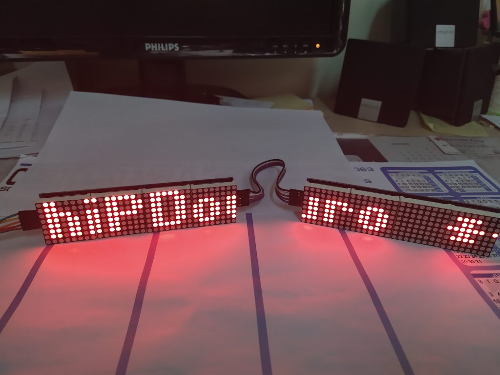 Painel Led - modulo Max7912